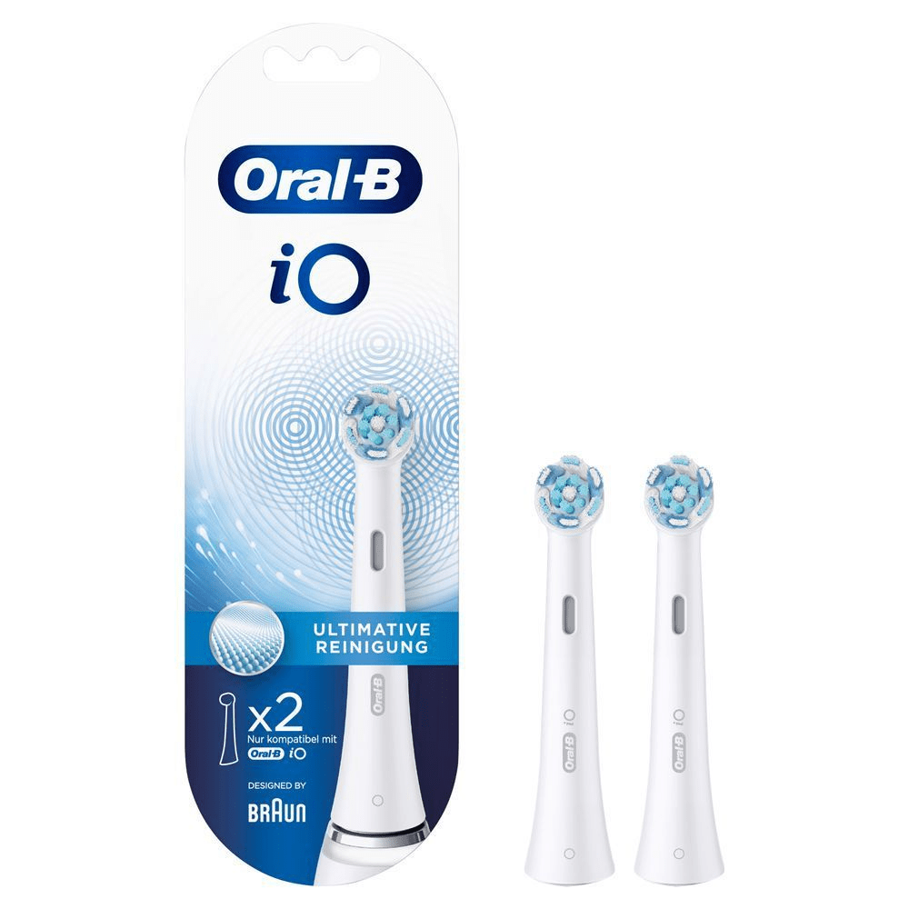 Bild: Oral-B iO Ultimative Reinigung Aufsteckbürsten, Weiß 
