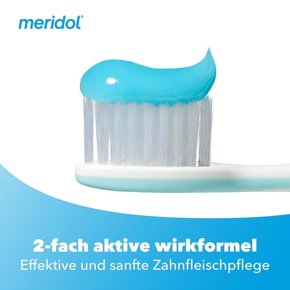Bild: meridol Zahnpasta Zahnfleischschutz