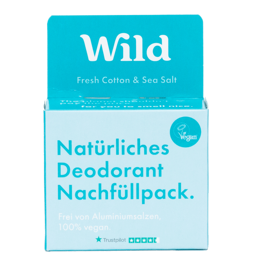 Bild: WILD Deo Stick Refill Fresh Cotton & Sea Salt