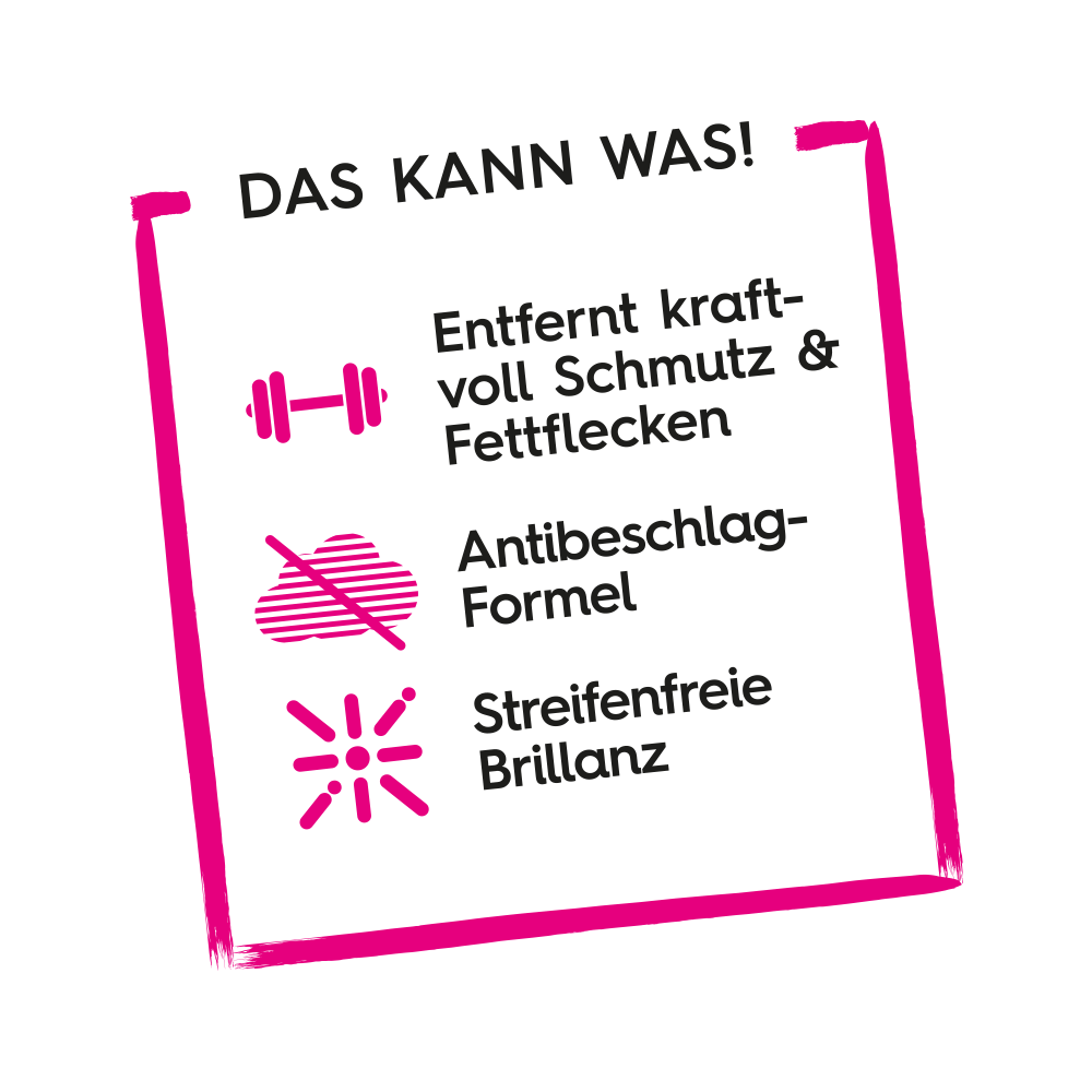 Bild: BI HOME Glasreiniger Streifenfrei