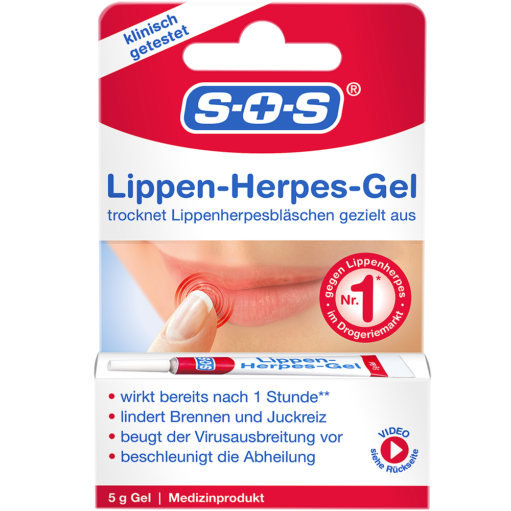 Bild: SOS Lippenherpes-Gel