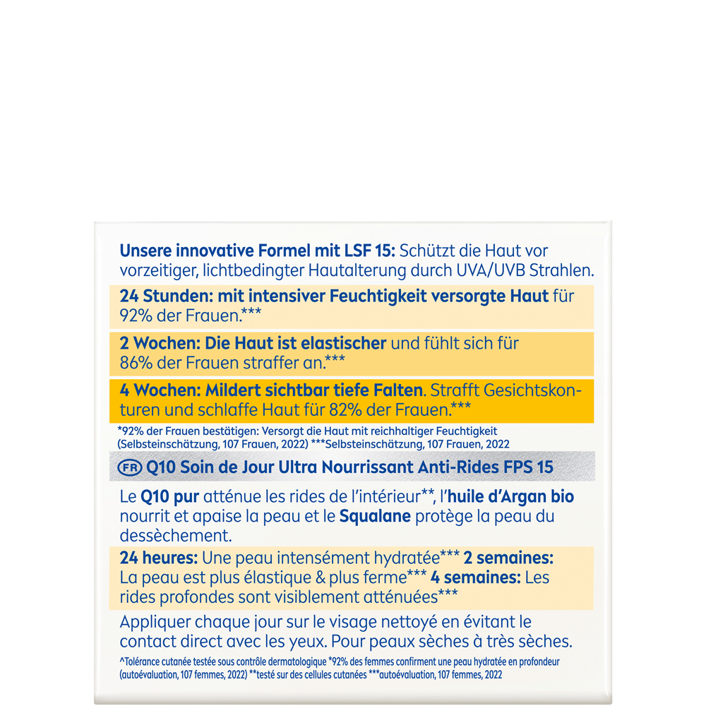 Bild: NIVEA Q10 Anti-Falten Extra Reichhaltige Tagespflege 