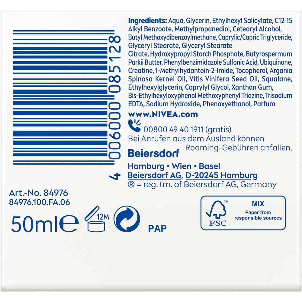 Bild: NIVEA Q10 Anti-Falten Extra Reichhaltige Tagespflege 