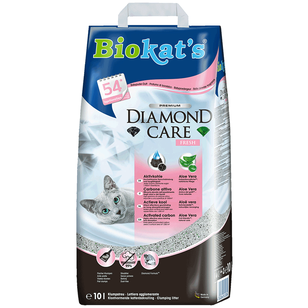 Bild: Biokat's Diamond Care Fresh Katzenstreu