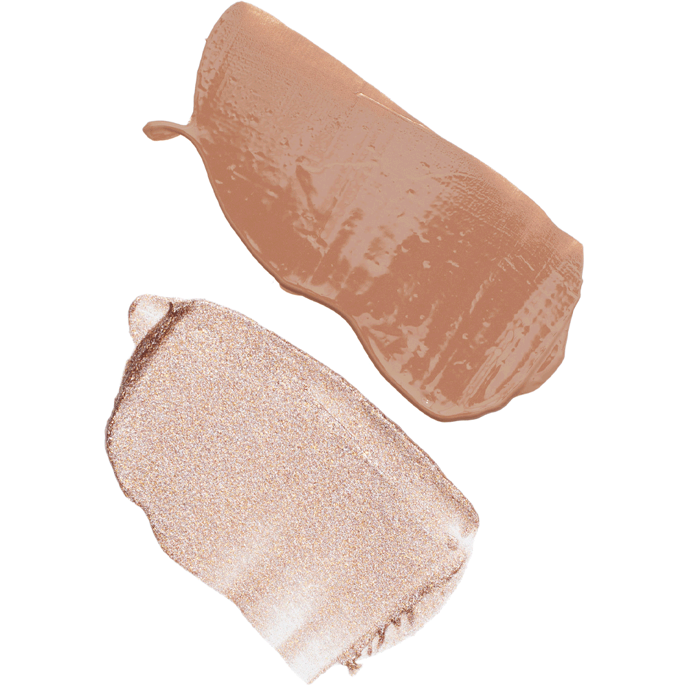 Bild: GOSH Eyeconic Lidschatten Matte & Metallic Nude 002