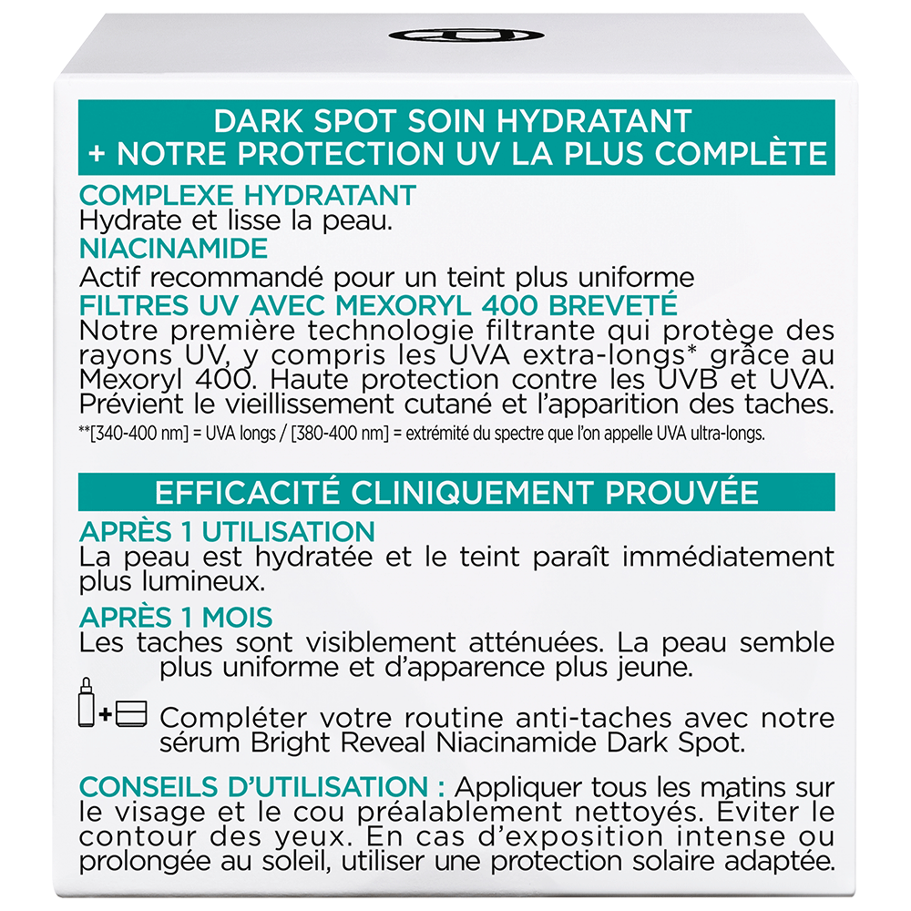 Bild: L'ORÉAL PARIS Bright Reveal Dark Spot Feuchtigkeitspflege LSF50