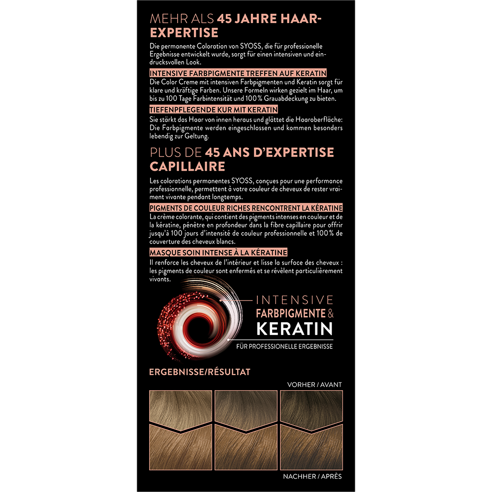 Bild: syoss Permanente Coloration Dunkelblond