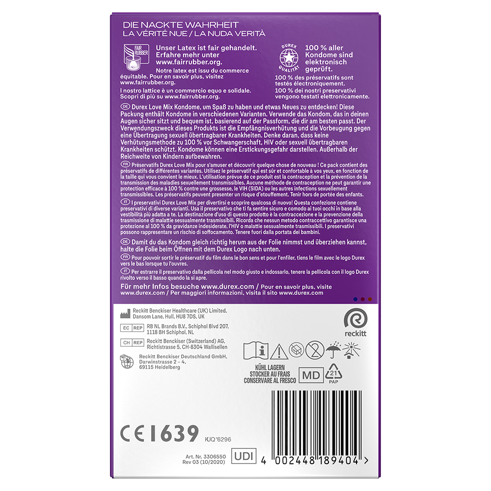 Bild: durex Kondome Love Mix