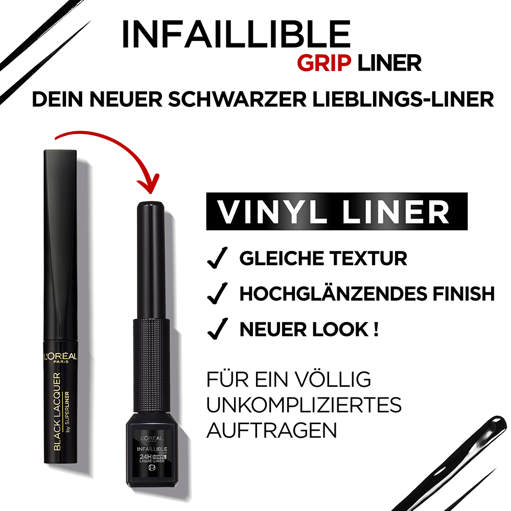 Bild: L'ORÉAL PARIS Infaillible Grip Vinyl Liquid Liner black