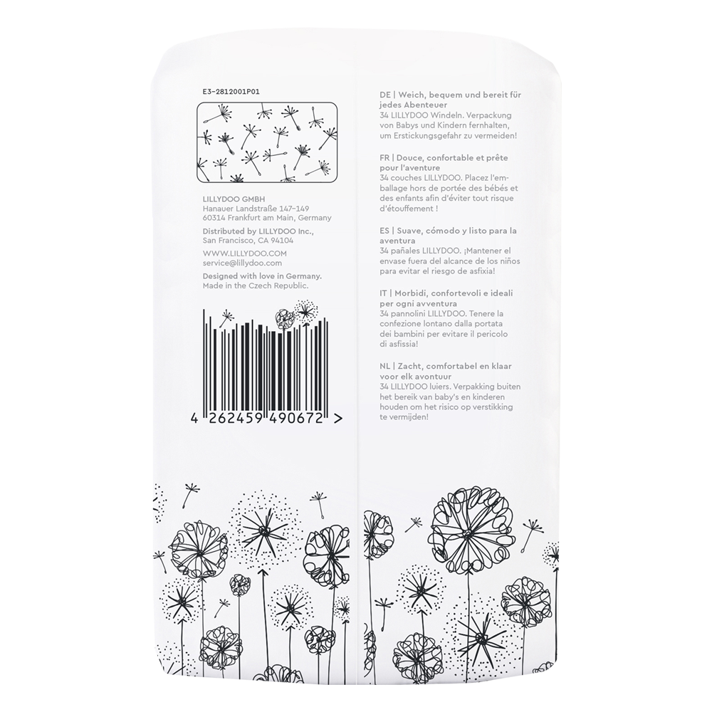 Bild: LILLYDOO Windeln N°2, 4 kg - 8 kg