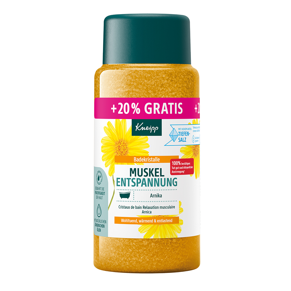 Bild: Kneipp Badekristalle Muskel Entspannung