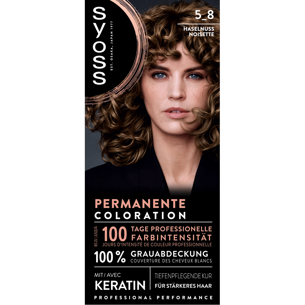 Bild: syoss Permanente Coloration Haselnuss