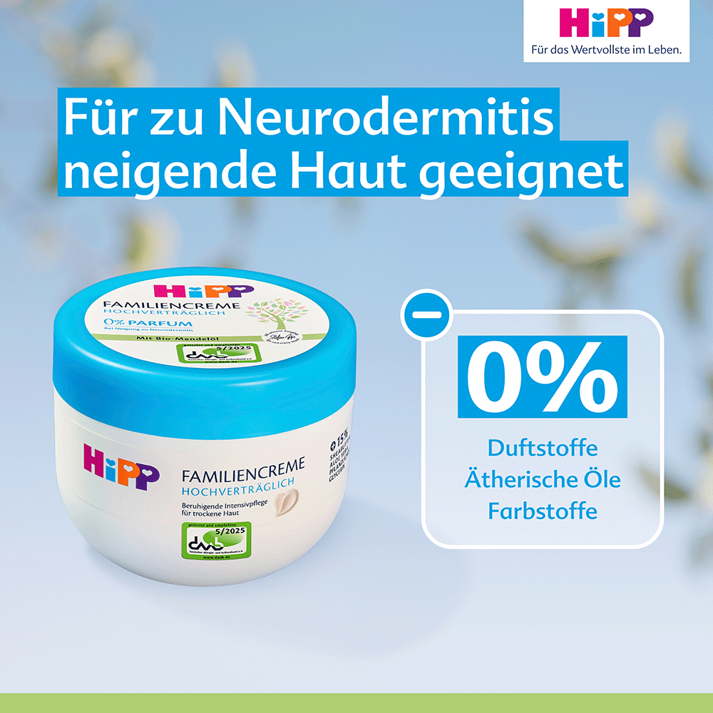 Bild: HiPP Familiencreme Hochverträglich 