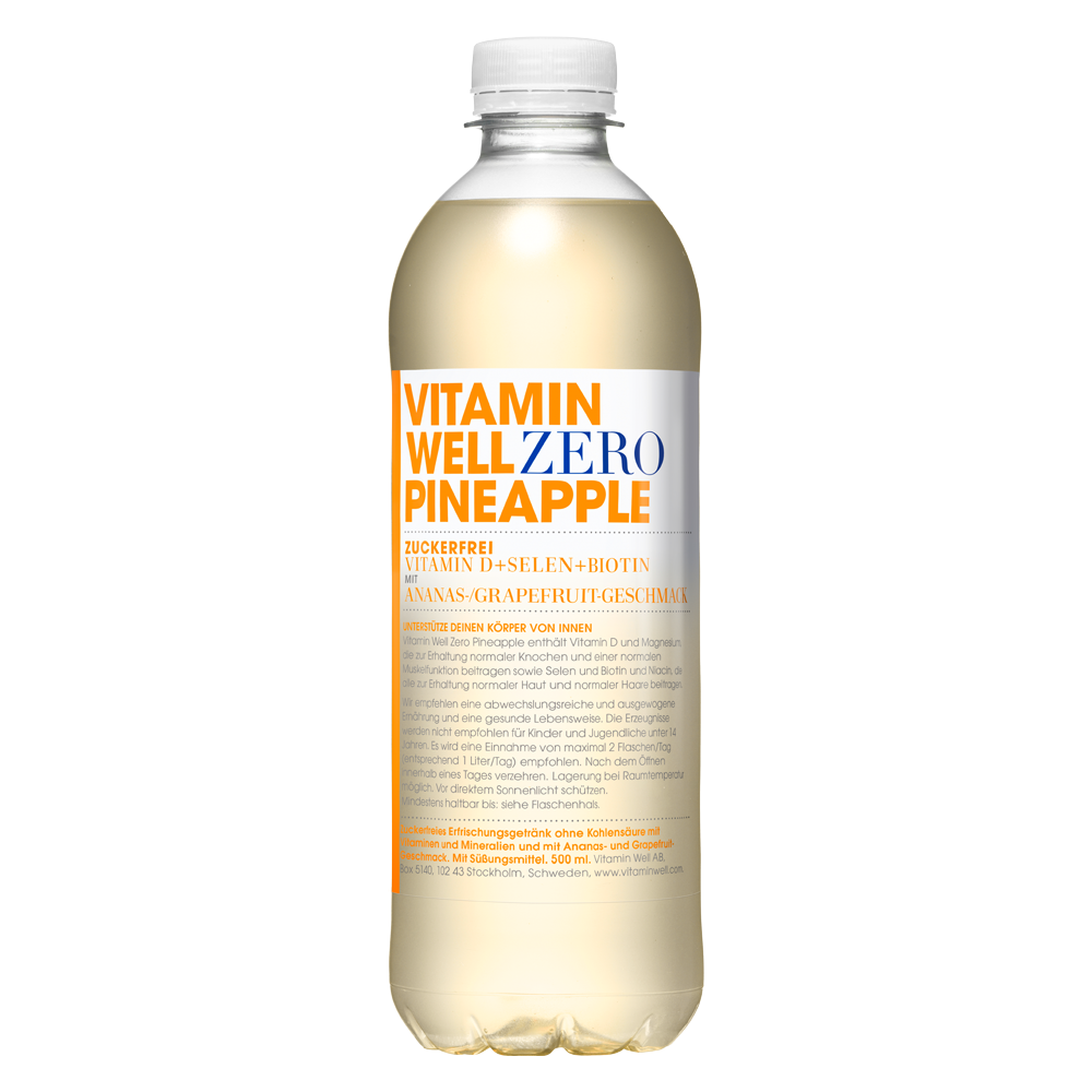 Bild: VITAMIN WELL Zero Pineapple