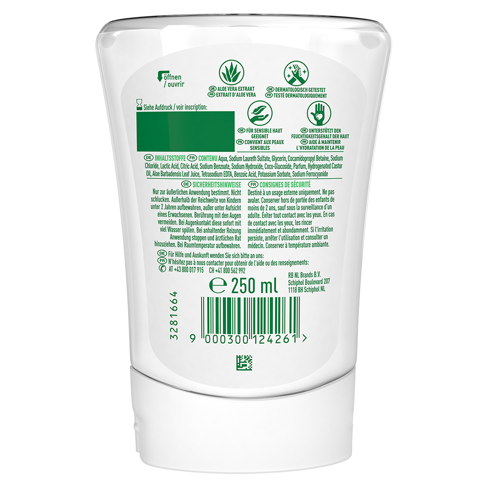 Bild: Dettol No-Touch Nachfüllung Aloe Vera 