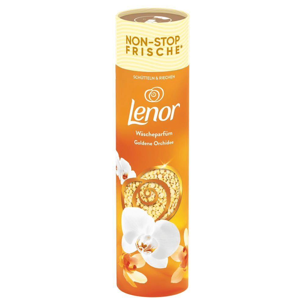 Lenor Wäscheparfüm Goldene Orchidee, 275g. [IT] Profumo per bucato Lenor Golden Orchid, perle profumate per bucato, 275 g.;