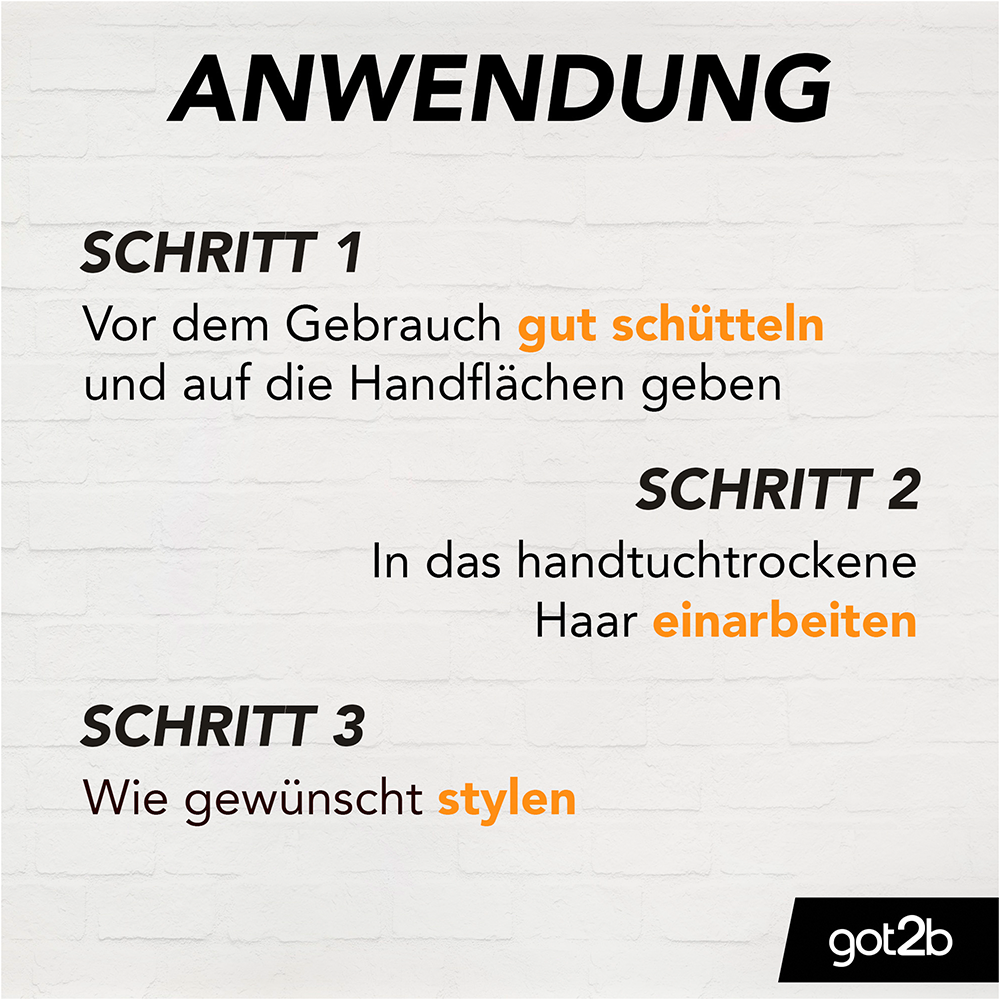 Bild: Got2b Schaumfestiger Lockmittel