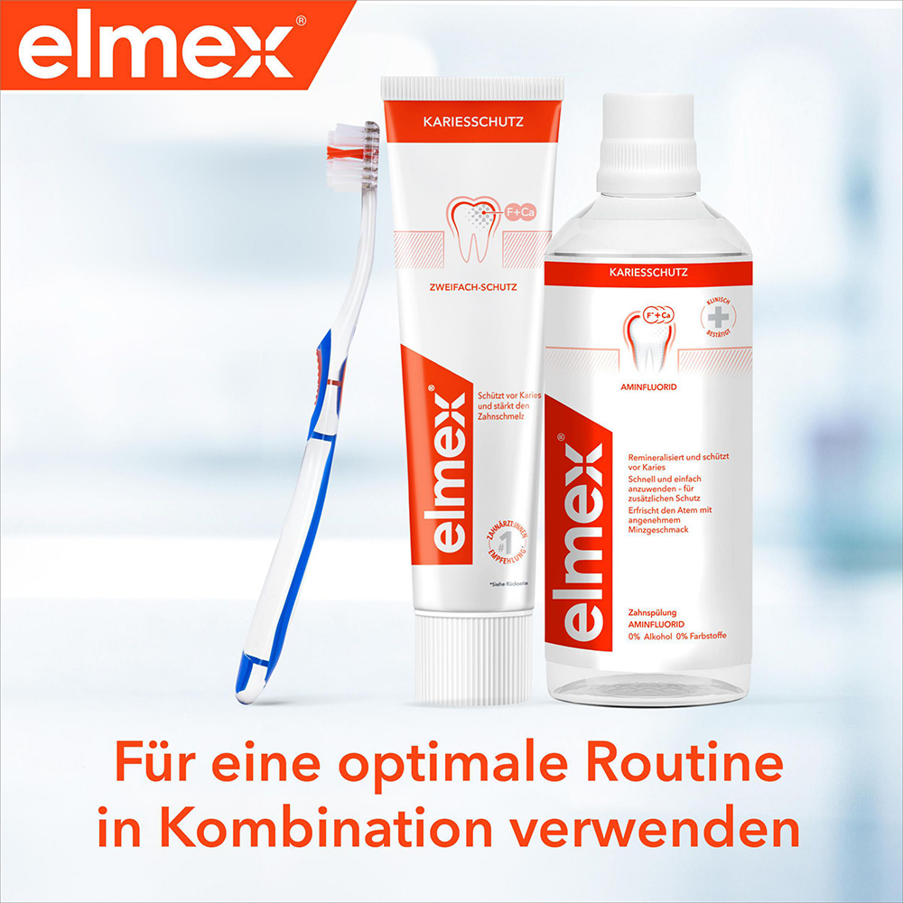 Bild: elmex Kariesschutz Zahnpasta