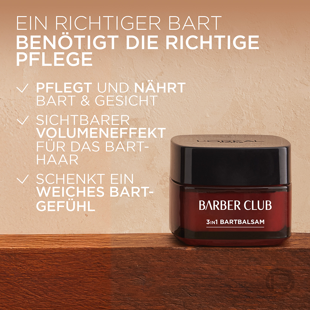 Bild: L'ORÉAL PARIS MEN EXPERT Barber Club Bartbalsam 