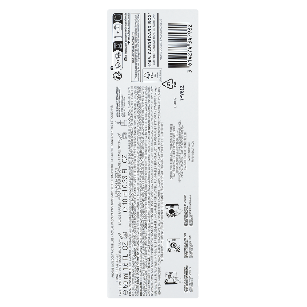 Bild: Prada Geschenkset Luna Rossa Ocean 