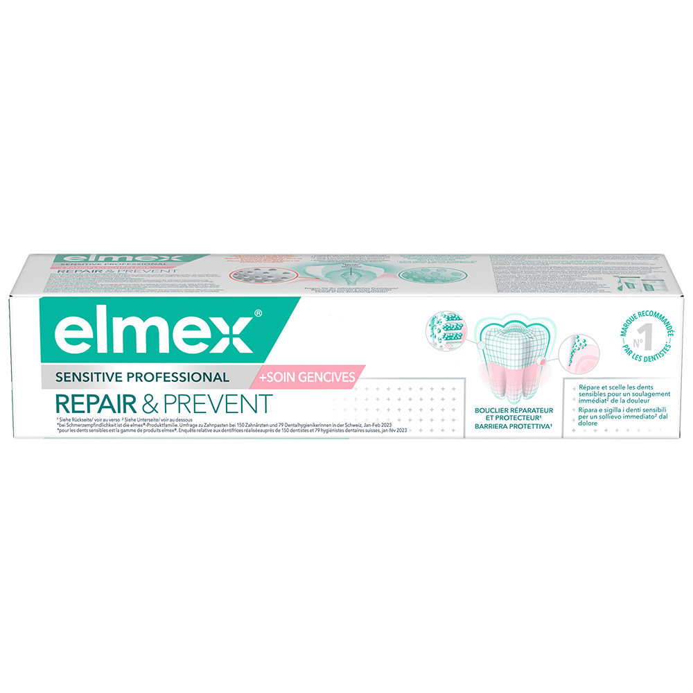 Bild: elmex Sensitive Professional Repair and Prevent Zahnpasta 