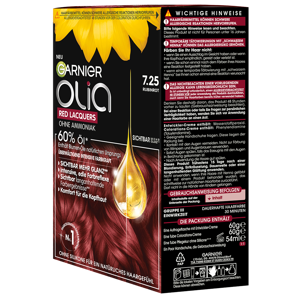Bild: GARNIER Olia Red Lacquers Rubinrot
