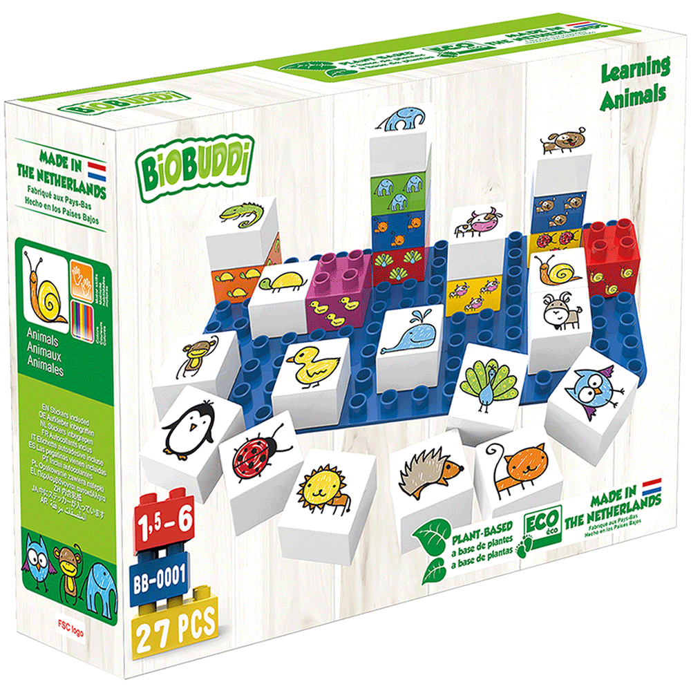 Bild: BiOBUDDi Bio-Bausteine Tiere lernen