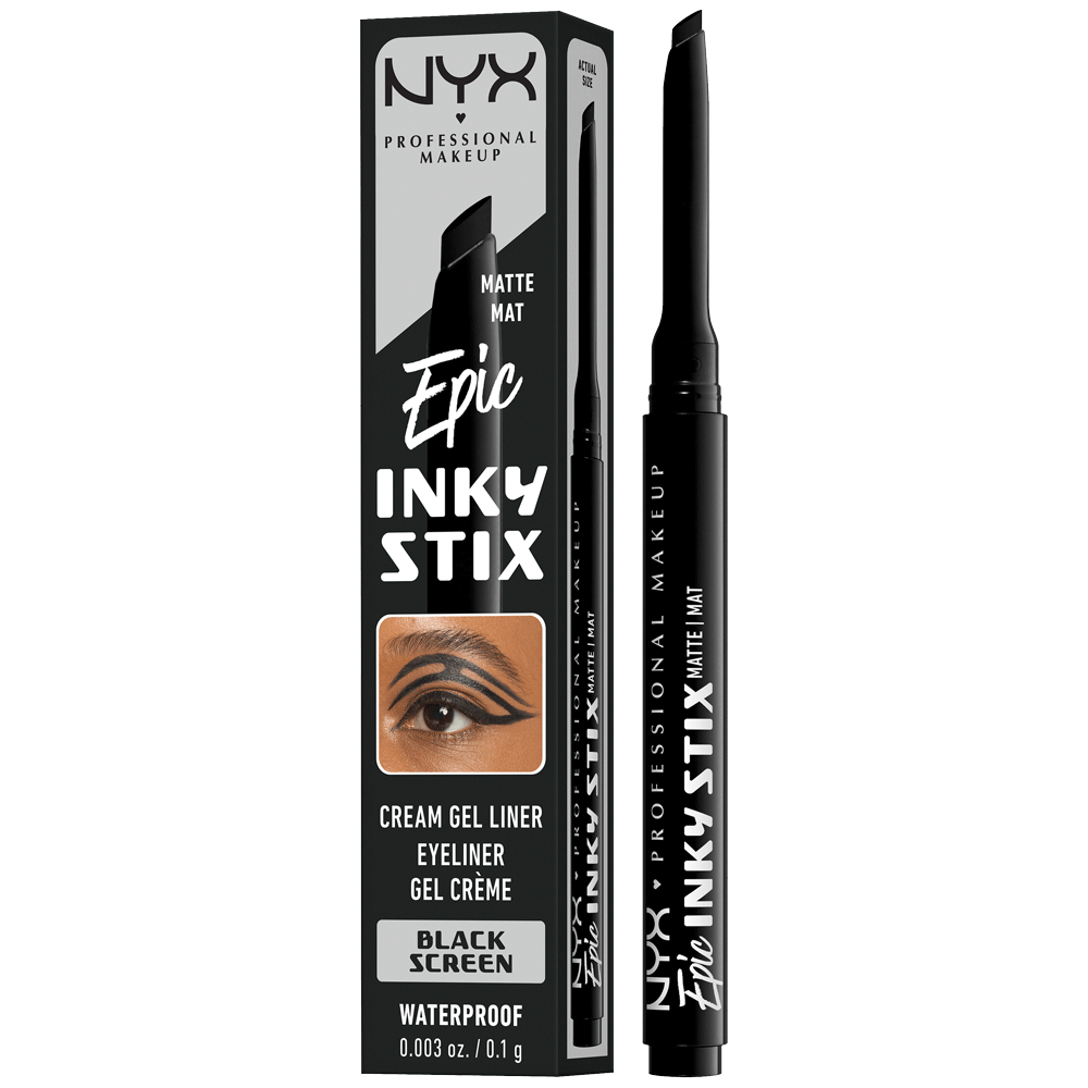 Bild: NYX Professional Make-up Epic Inky Stix Cream Gel Eyeliner Black Screen 1