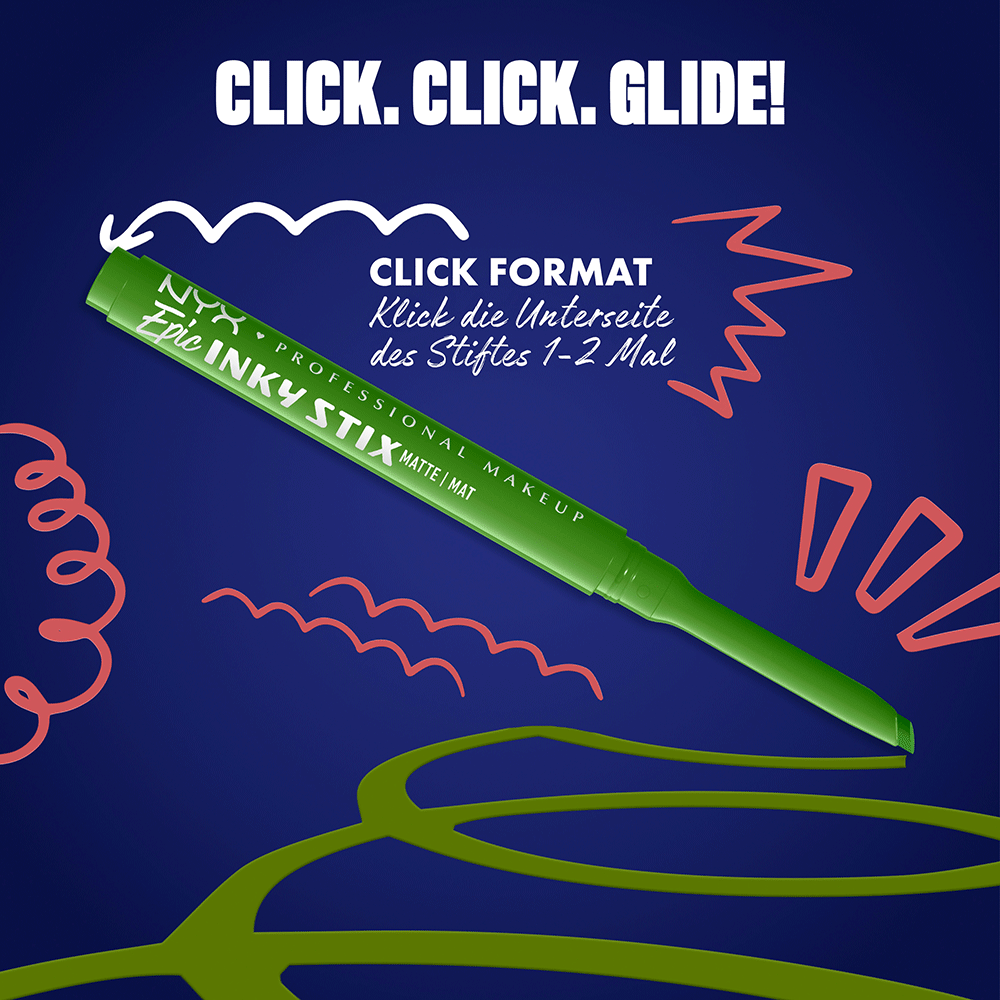 Bild: NYX Professional Make-up Epic Inky Stix Cream Gel Eyeliner On-Lime 13