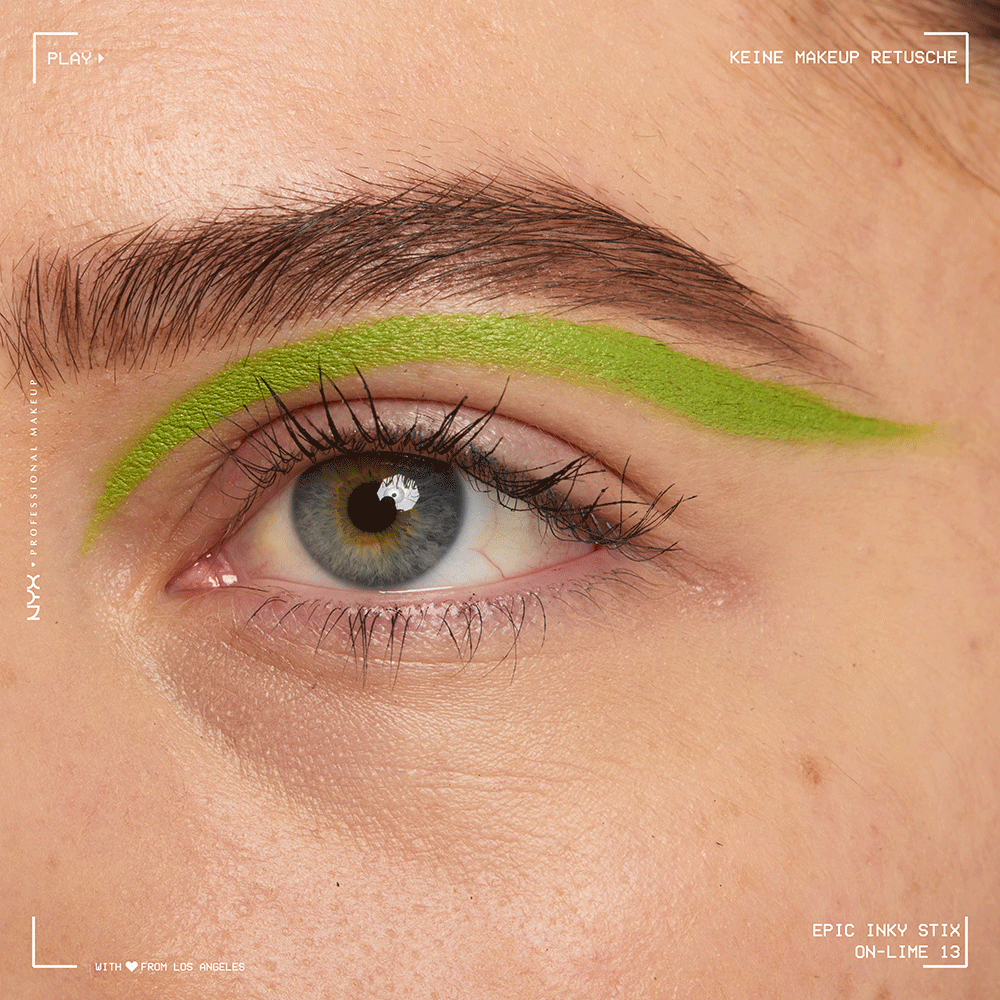 Bild: NYX Professional Make-up Epic Inky Stix Cream Gel Eyeliner On-Lime 13