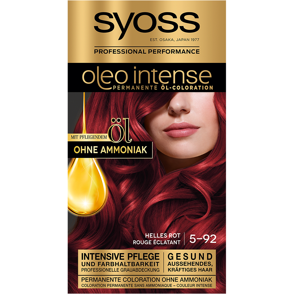 Bild: syoss Oleo Intense Permanente Öl-Coloration Helles Rot
