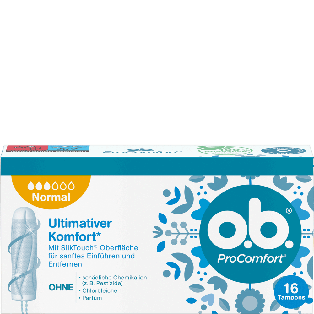 Bild: o.b. ProComfort Tampons Normal