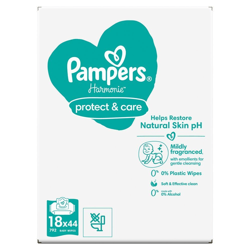 Bild: Pampers Harmonie Protect &amp; Care Feuchttücher 