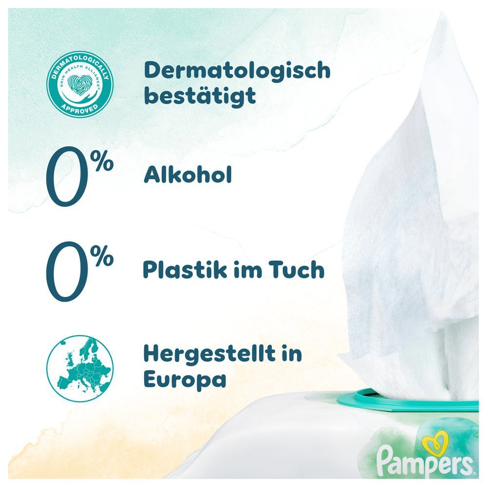Bild: Pampers Harmonie Protect &amp; Care Feuchttücher 