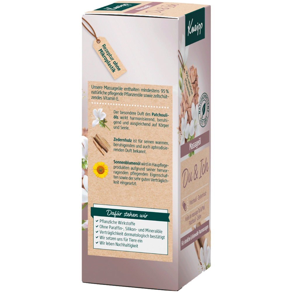 Bild: Kneipp Massageöl Du & Ich