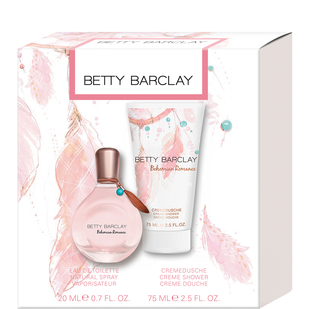 Bild: Betty Barclay Bohemian Romance Geschenkset Eau de Toilette 20 ml + Duschgel 75 ml
