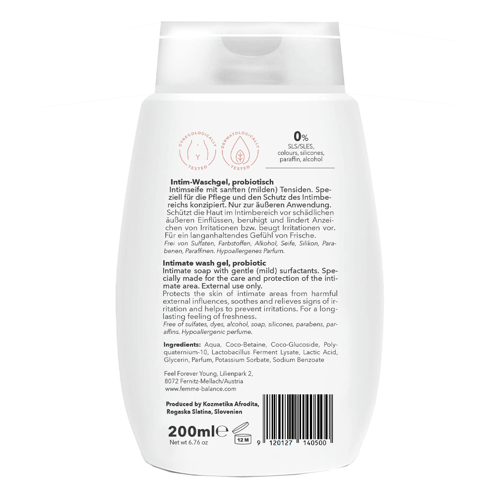 Bild: femme balance Probiotic Intim Waschgel