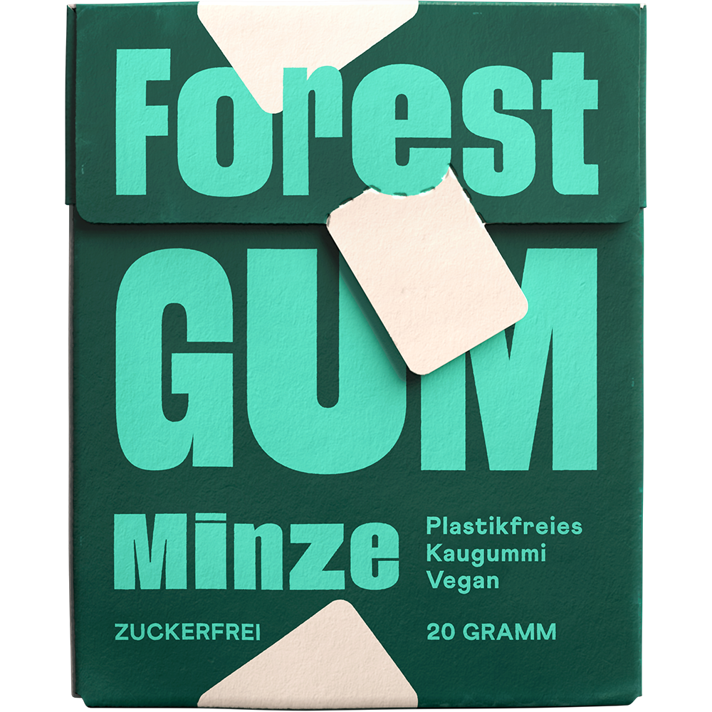 Bild: Forest Gum Kaugummi Minze 