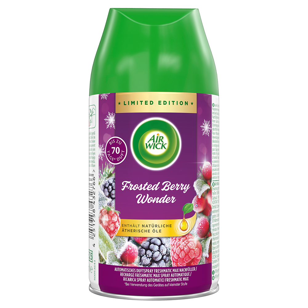 Bild: AIRWICK Automatisches Duftspray Freshmatic Nachfüllung Frosted Berry Wonder 