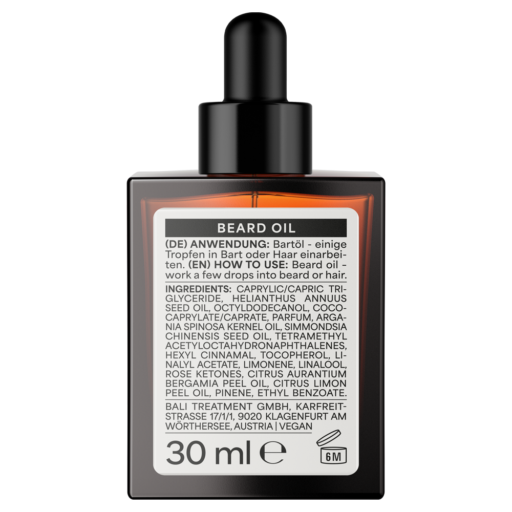 Bild: Bali Gents by Hank Ge Shine & Beard Oil 