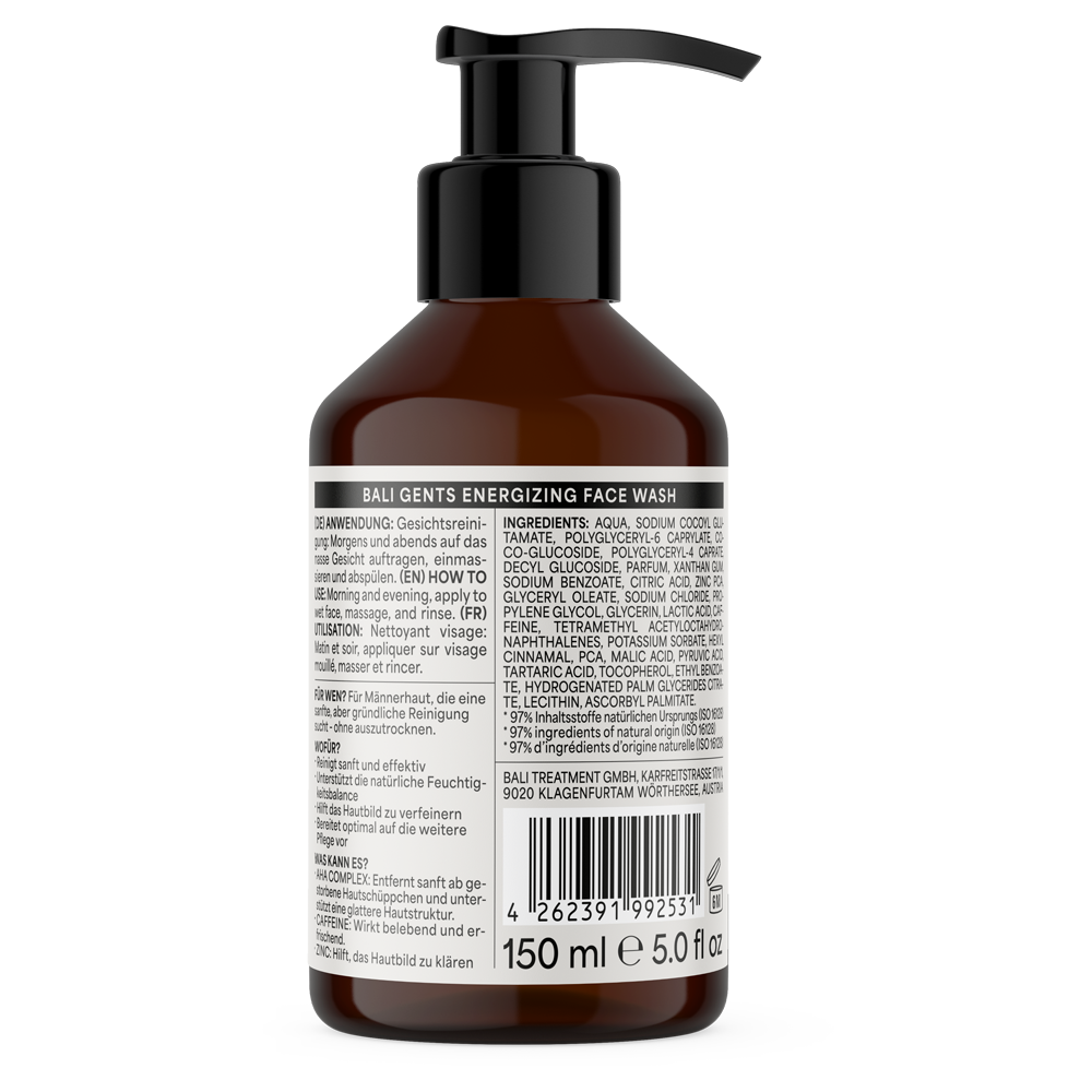 Bild: Bali Gents by Hank Ge Energizing Face Wash 