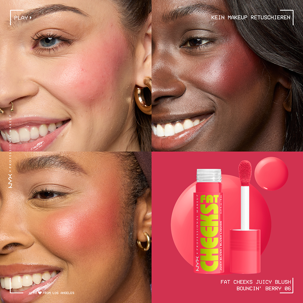 Bild: NYX Professional Make-up Fat Cheeks Blush Bouncin' Berry 6