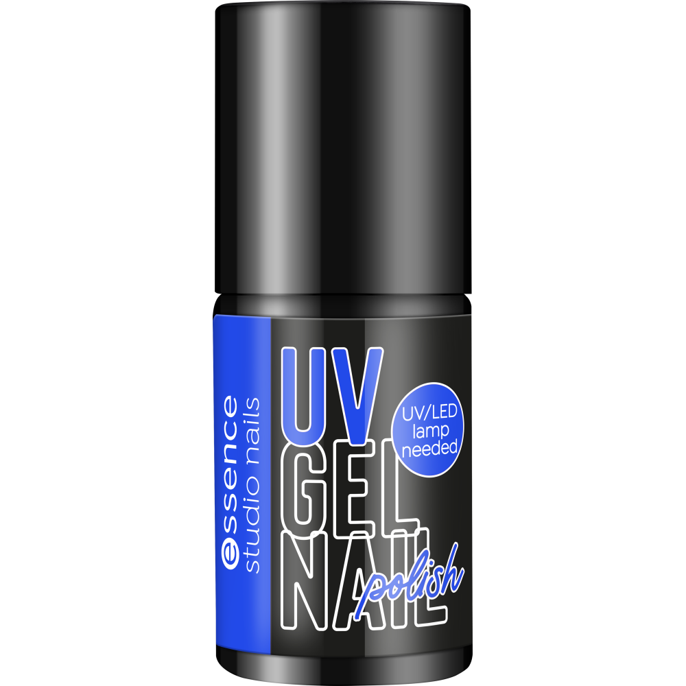 Bild: essence studio nails UV GEL NAIL polish electric BLUE 14