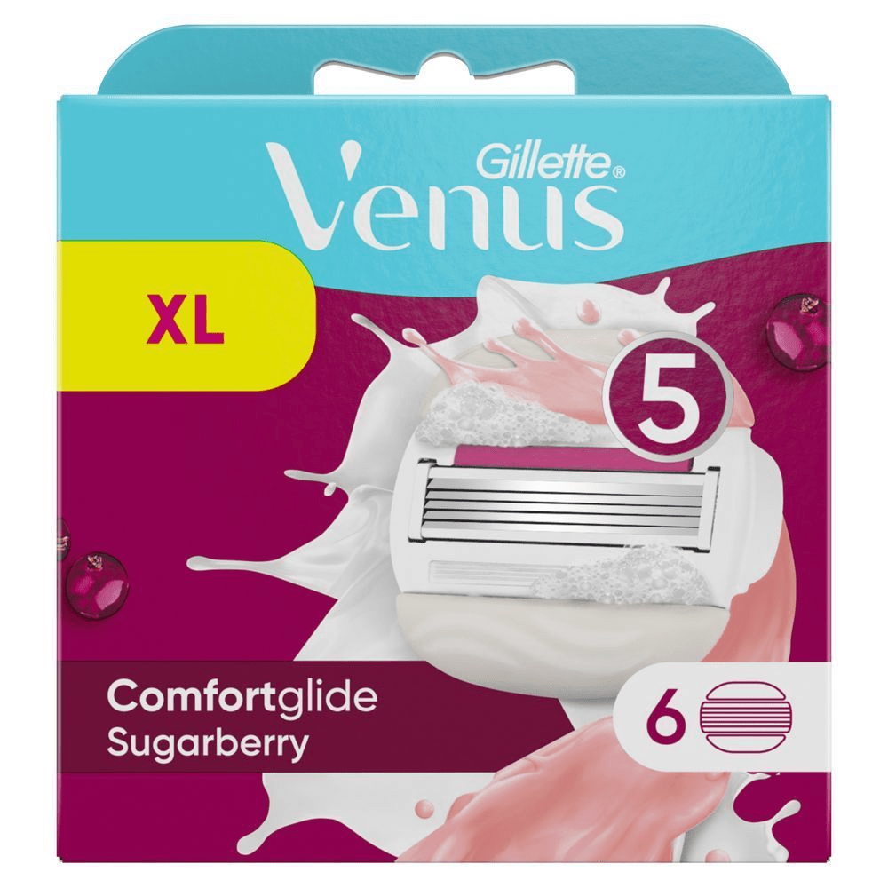 Bild: Gillette Venus Comfortglide Sugarberry Rasierklingen 
