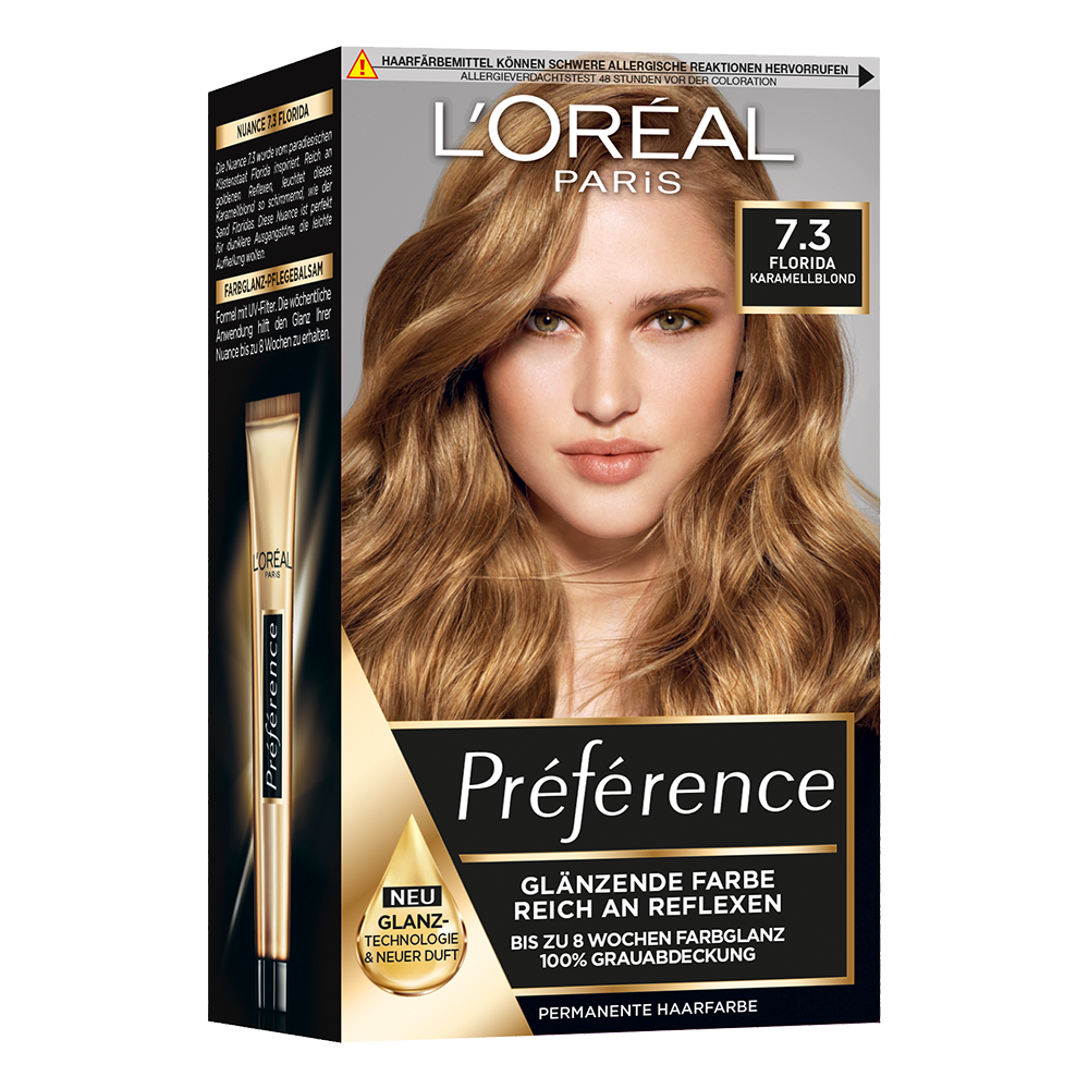 Bild: L'ORÉAL PARIS Haarfarbe caramel