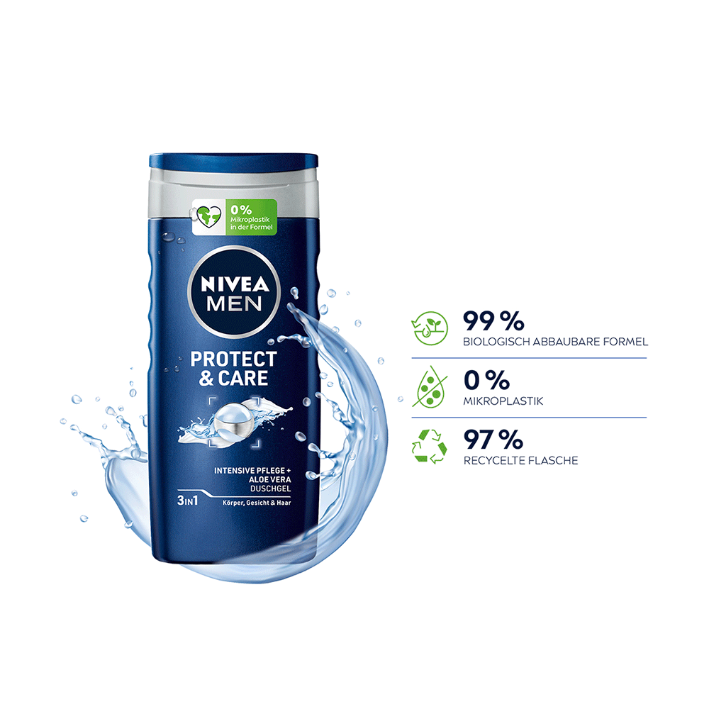Bild: NIVEA MEN Duschgel Protect & Care 
