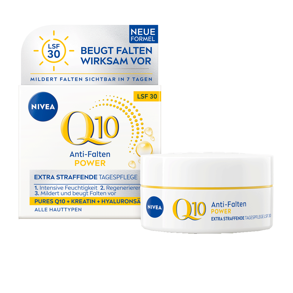 Bild: NIVEA Q10 Anti-Falten Power Tagespflege LSF 30
