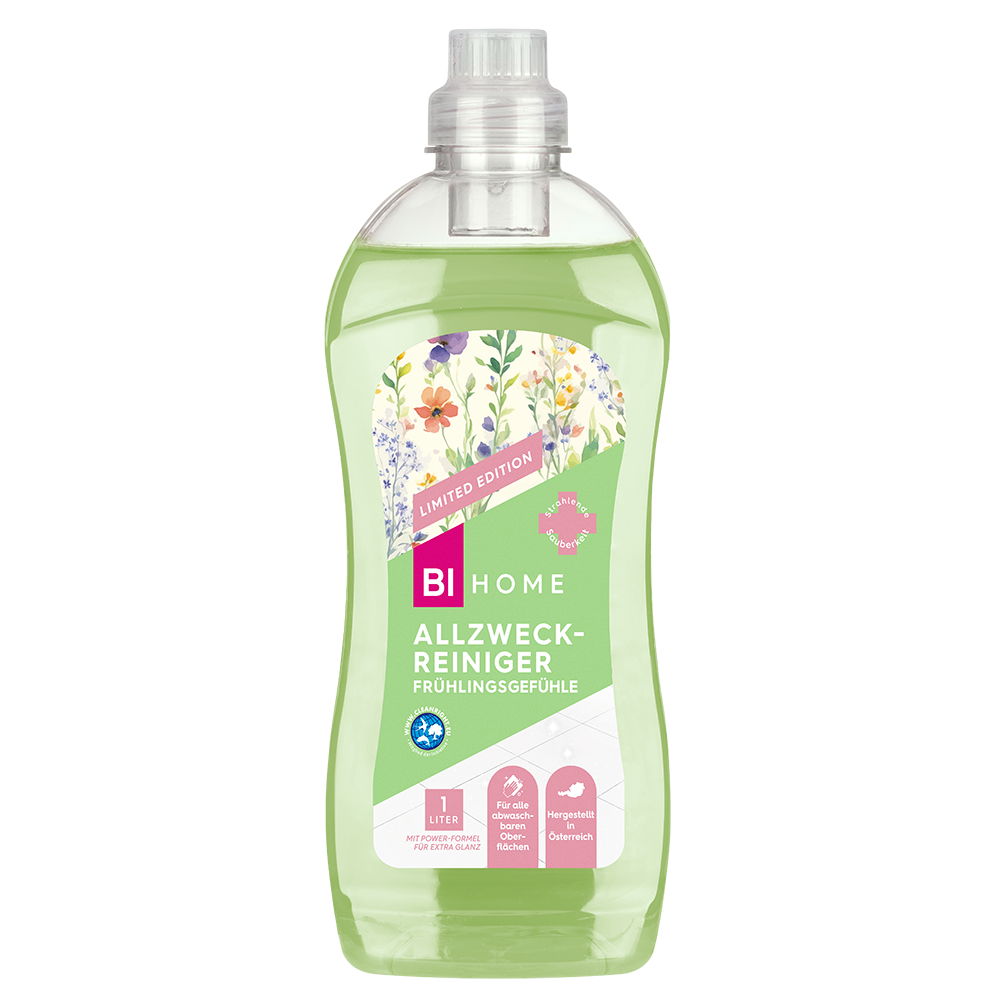 Bild: BI HOME Allzweckreiniger Frühlingsgefühle Limited Edition 