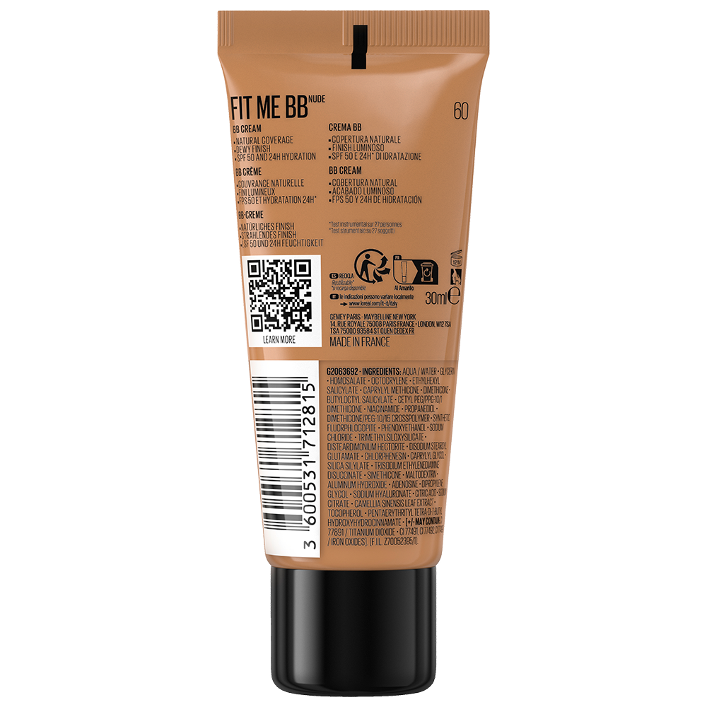 Bild: MAYBELLINE Fit me Nude BB Cream 60