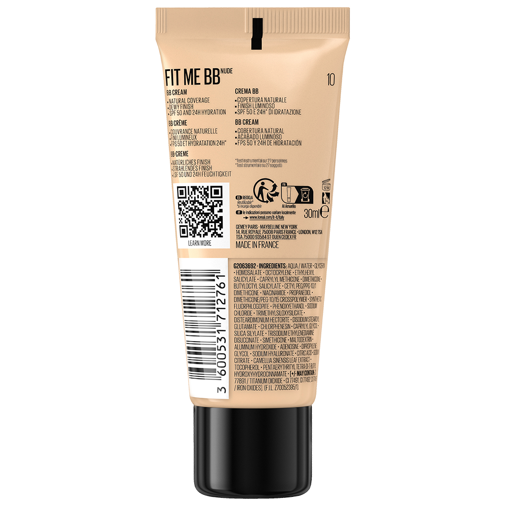 Bild: MAYBELLINE Fit me Nude BB Cream 10